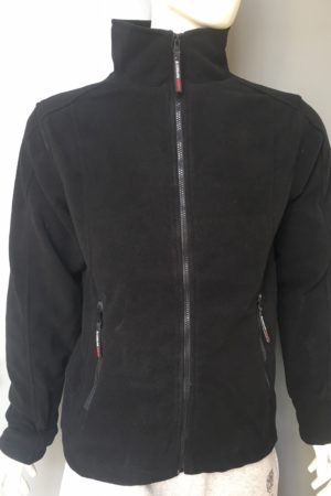 Lizzardsports SL0090 Mens Fleece Jacket windproof colors, Black and Navy