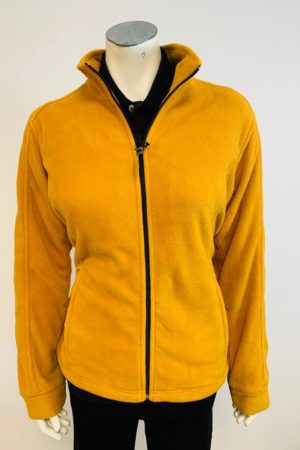 Teddy Fleece Sports Jacket - Mustard yellow - Ladies