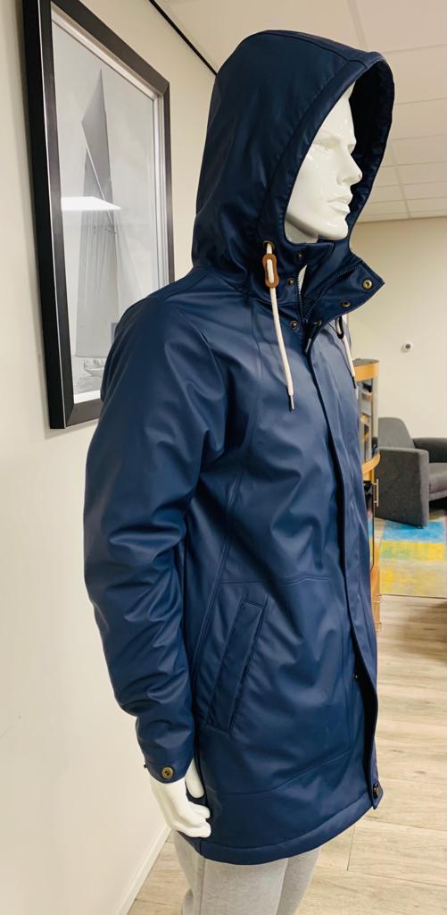 Sports store rain coat