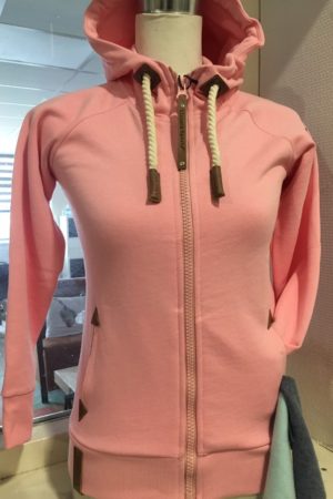 BD0077 Kinder vest hoodie met zipper. Color-navy, pink, blue