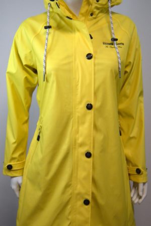 193166 Ladies Summer Rain Jacket 100% water,Wind Proof.Colors-Olive,Red,Yellow