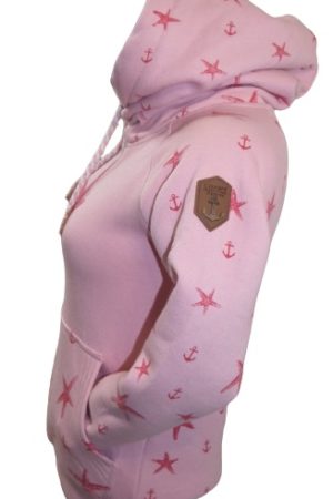 SL0025 Kids Hoody Vest, Colors-Pink, Navy
