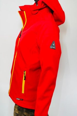 SL90557 New Ladies Softshell jacket Wind and Waterproof Red and blue