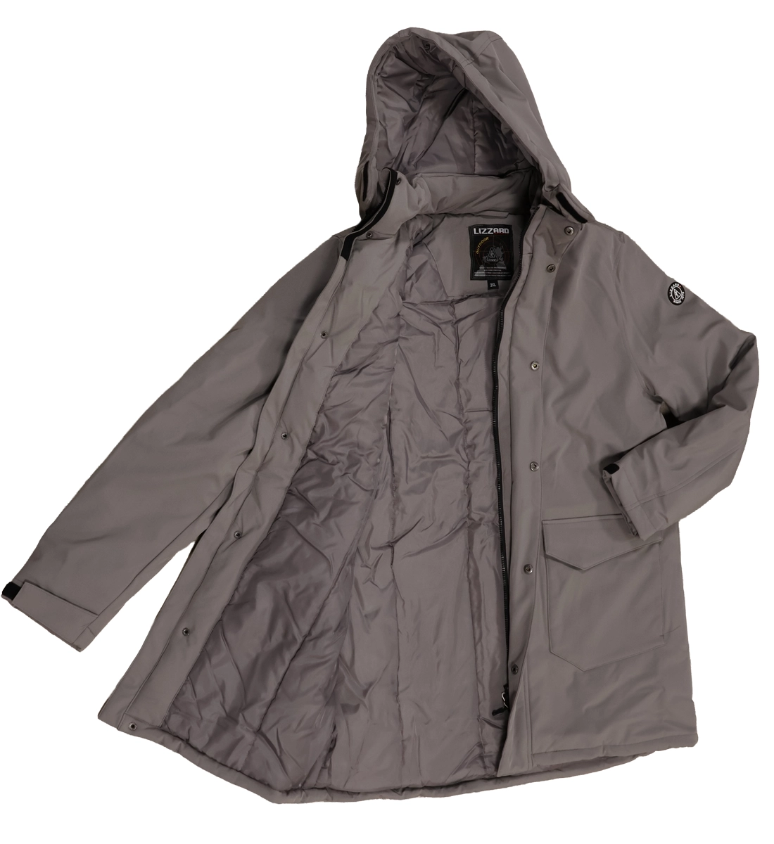 Men’s Long Hooded Winter Parka – Insulated & Windproof - Afbeelding 7