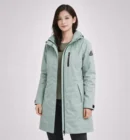 Women’s Insulated Winter Parka with Hood Mid-Length & Warm