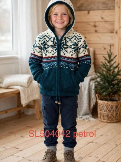 Art No-504042 100% Kids Wool Jacket